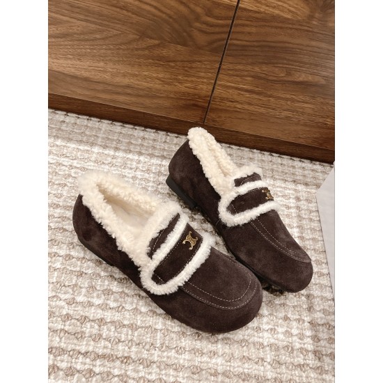 Celine Wool Shoes