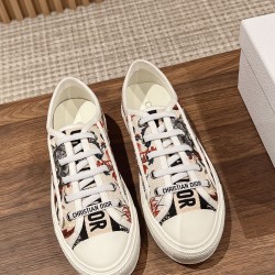 Dior Walkn Embroidered Sneakers