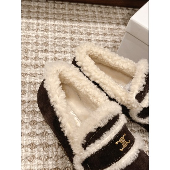 Celine Wool Shoes