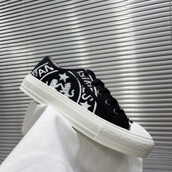 Dior Walkn Embroidered Sneakers