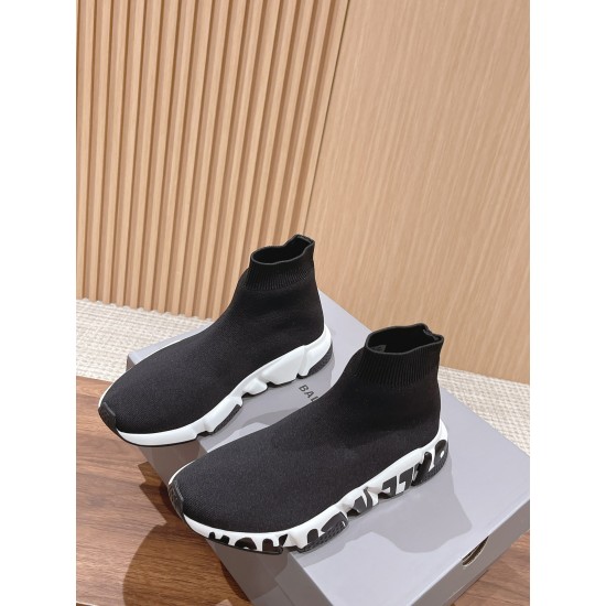 BALENCIAGA SPEED 2.0 RECYCLED KNIT SNEAKER 
