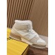 Fendi Match Wool Sneakers