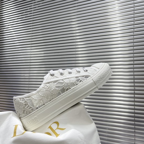 Dior Walkn Embroidered Sneakers