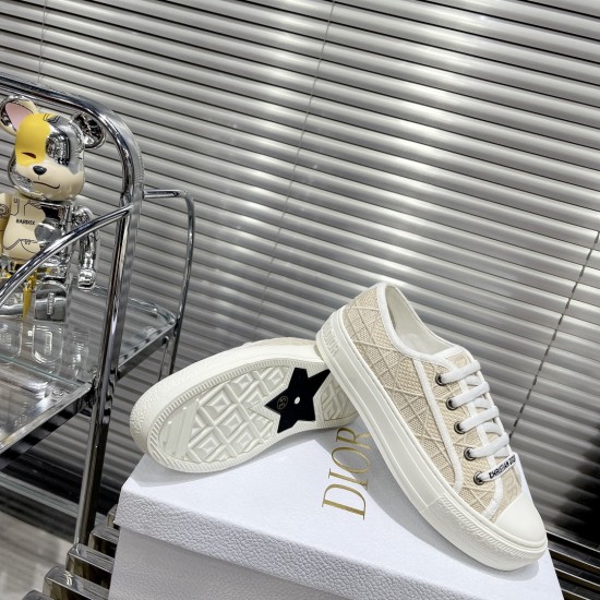 Dior Walkn Embroidered Sneakers