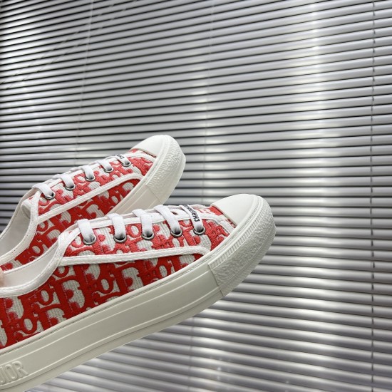 Dior Walkn Embroidered Sneakers