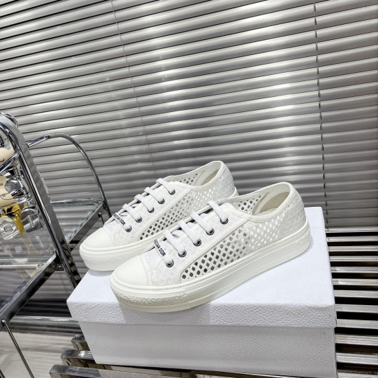 Dior Walkn Embroidered Sneakers