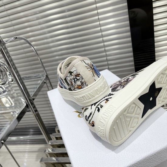 Dior Walkn Embroidered Sneakers