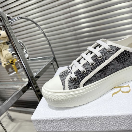 Dior Walkn Embroidered Sneakers