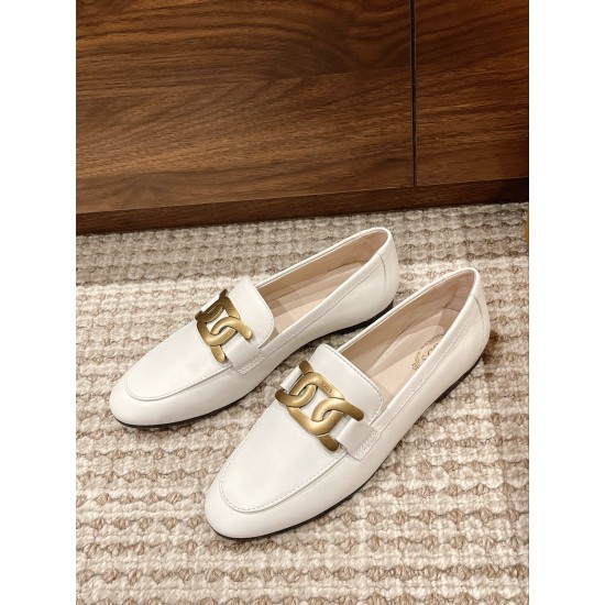 Tods Thick Sole Chunky Heeled Loafers