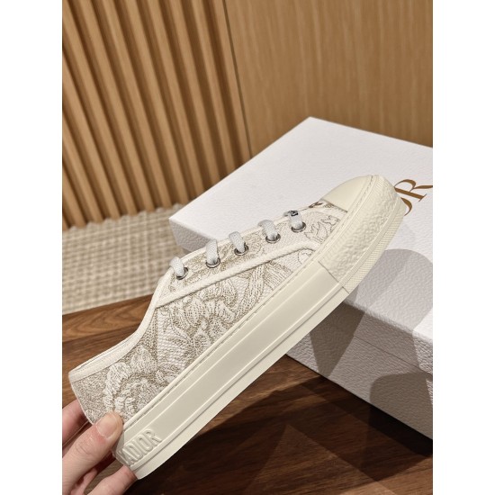 Dior Walkn Embroidered Sneakers