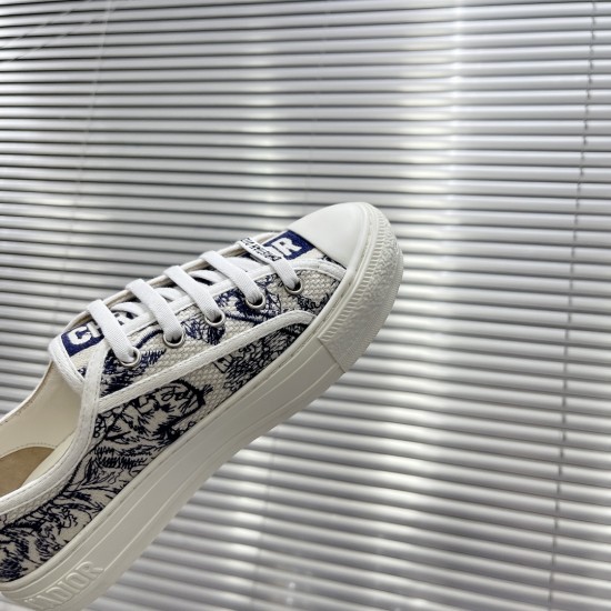 Dior Walkn Embroidered Sneakers