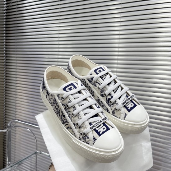 Dior Walkn Embroidered Sneakers