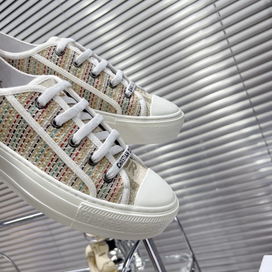 Dior Walkn Embroidered Sneakers