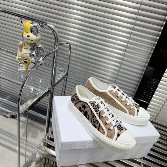 Dior Walkn Embroidered Sneakers