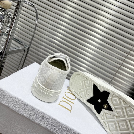 Dior Walkn Embroidered Sneakers