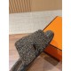 Hermes Wool Slippers