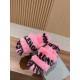 Balenciaga Lambswool Slippers