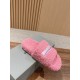 Balenciaga Lambswool Slippers