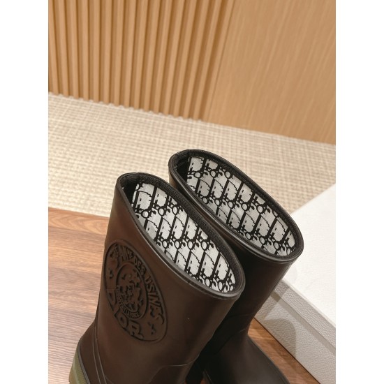 Dior rain boots