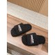 Balenciaga Lambswool Slippers