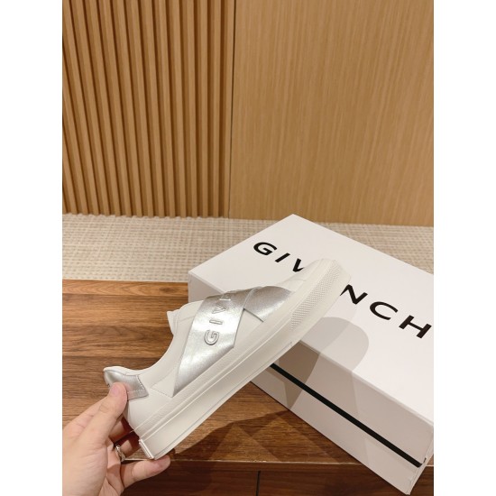 GIVENCHY cross strap loafers