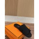 Hermes Wool Slippers