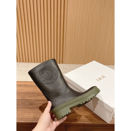 Dior rain boots