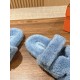 Hermes Chypre wool sandals