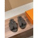 Hermes Wool Slippers