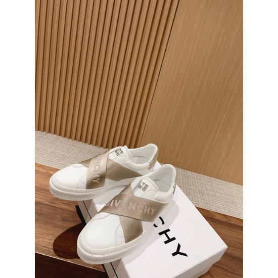 GIVENCHY cross strap loafers