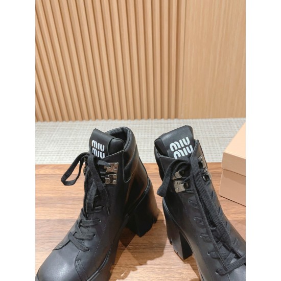 MiuMiu heeled boots