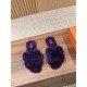 Hermes Woolen Slippers