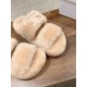 CELINE sheepskin slippers