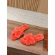 Hermes Woolen Slippers