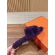 Hermes Woolen Slippers