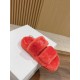 CELINE sheepskin slippers