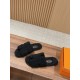 Hermes Wool Slippers