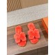 Hermes Woolen Slippers