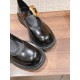 Bottega Veneta Mary Jane Leather Shoes