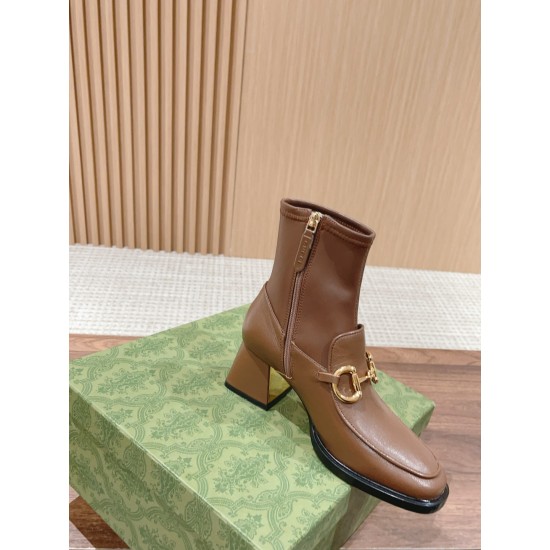 Gucci Horsebit Stretch Boots