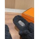 Hermes Wool Slippers