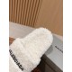 Balenciaga Lambswool Slippers