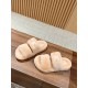 CELINE sheepskin slippers