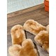 Hermes Woolen Slippers