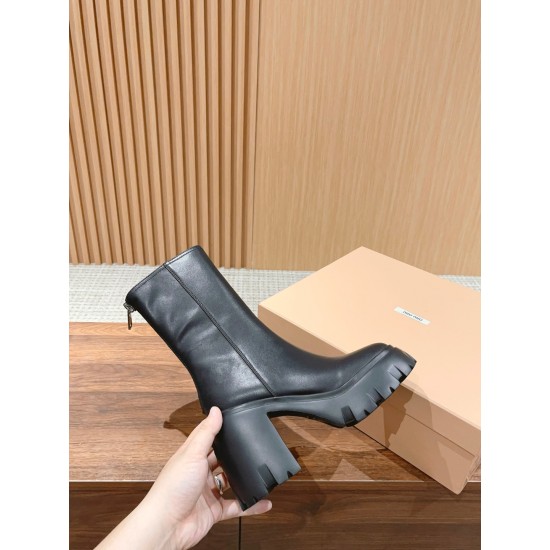 MiuMiu heeled boots