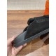 Hermes Wool Half Slippers