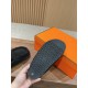 Hermes Wool Half Slippers