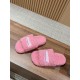 Balenciaga Lambswool Slippers