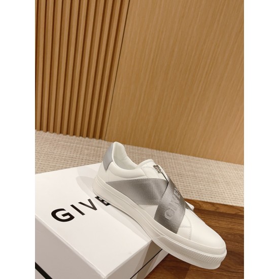 GIVENCHY cross strap loafers