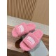 Balenciaga Lambswool Slippers